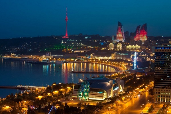 Flame towers - Башни огня находяться в Баку
