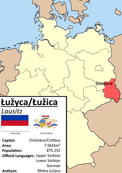 Лужицк на карте