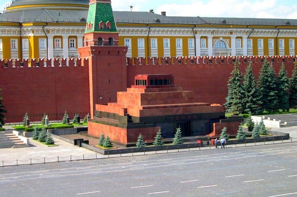 Мавзолей В.И. Ленина на Красной площади.
