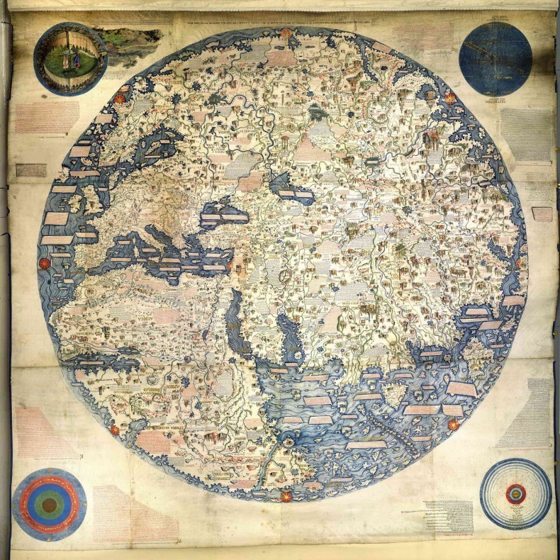 Европейская карта мира 1459 года