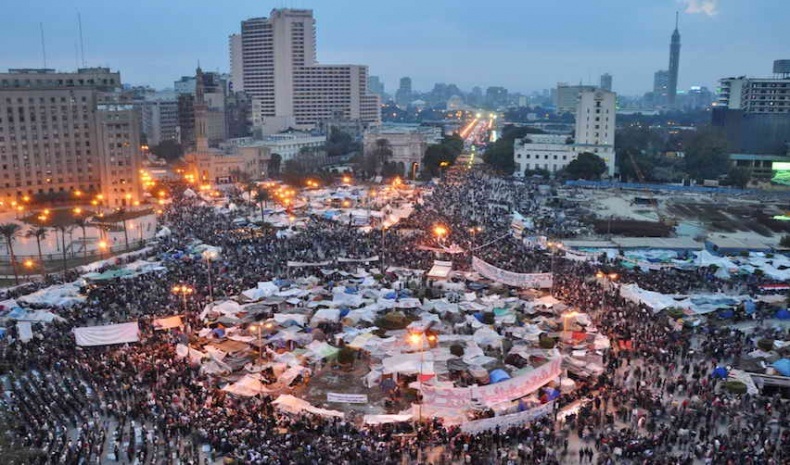 Революция в Египте в 2011 году, египтяне восстали против режима Мубарака